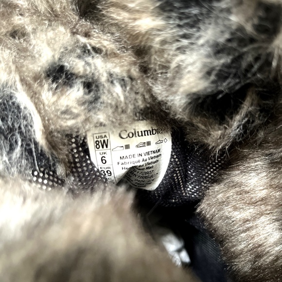 Columbia Minx IV Waterproof Winter Boots Size 8 Omni-Heat Faux Fur Burgundy NWOB - Picture 10 of 10